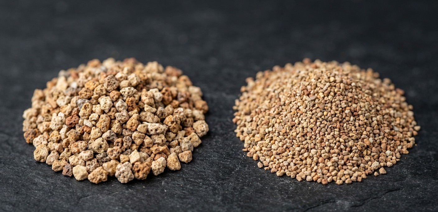 Chamotte granules